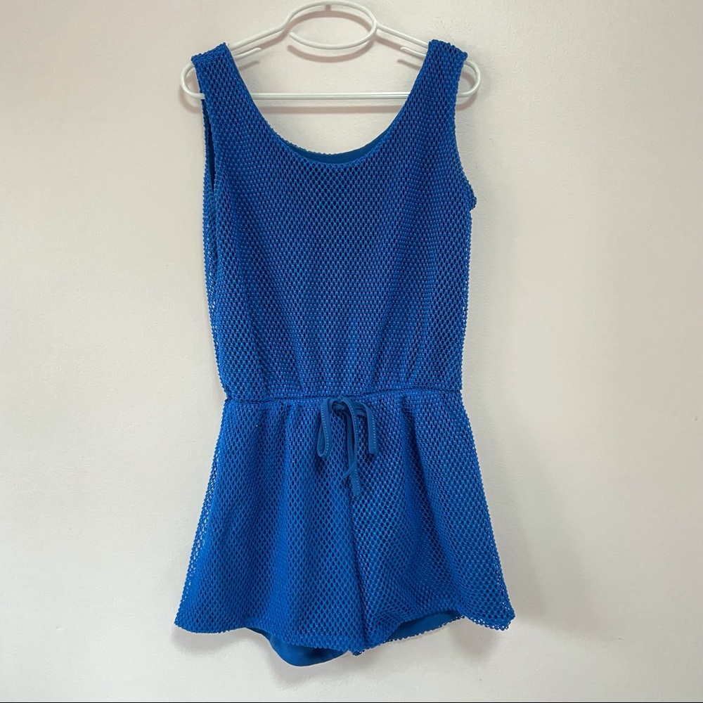 Pretty Blue Romper Kids Medium